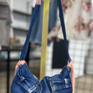 Sac recyclé fait main LAVANDE