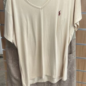 Ensemble haut+ jupe évasée de tissus recyclés. Taille :XL