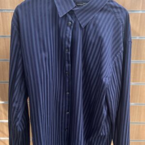 Chemise Class bleu foncée rayée noir Taille : XXL